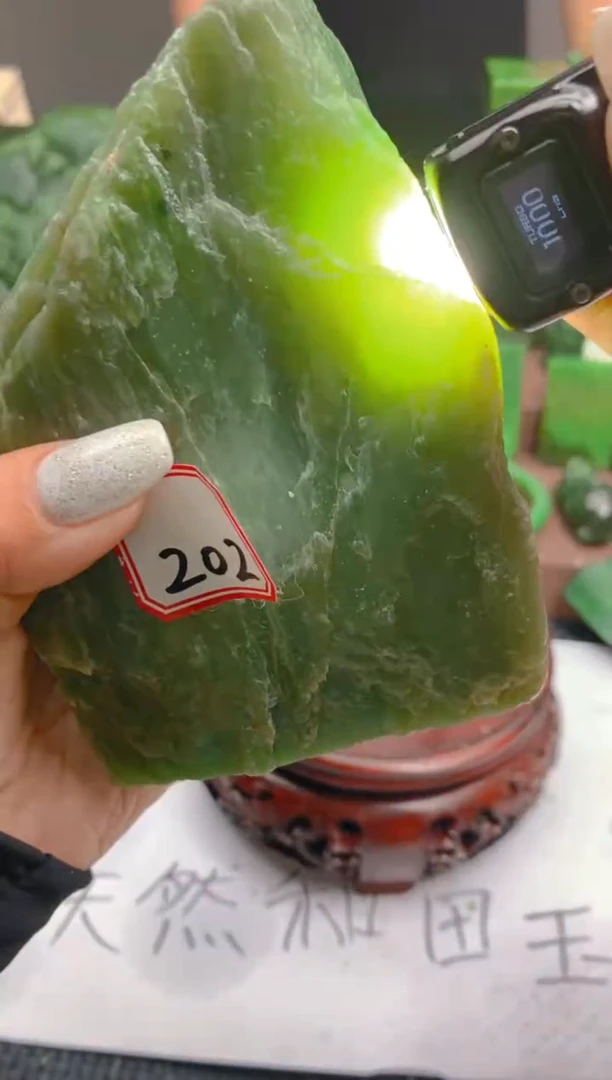 【闪购商品】和田玉（碧玉）珠宝半成品未镶嵌1