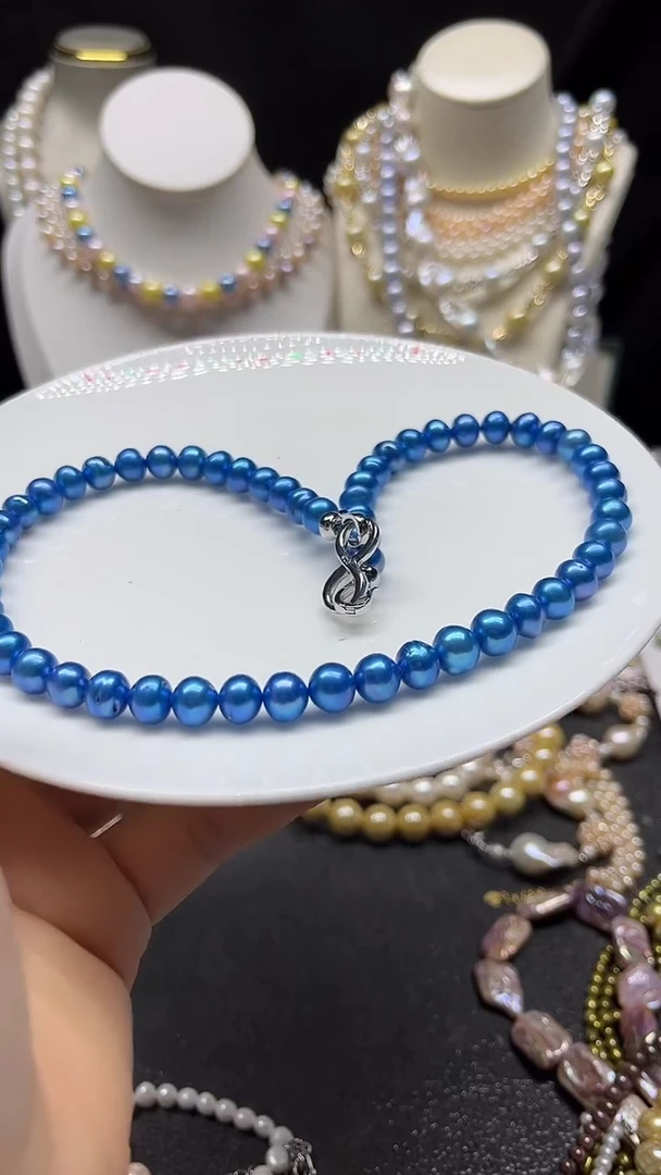 颈饰未镶嵌淡水珍珠多人