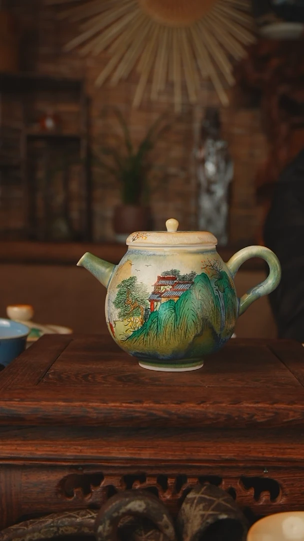 【闪购商品】老昌号手工手绘茶器