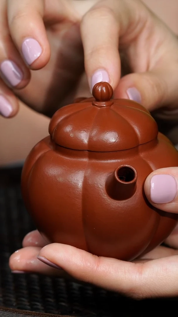 BGZ-0053海棠 - 朱泥 - 130cc