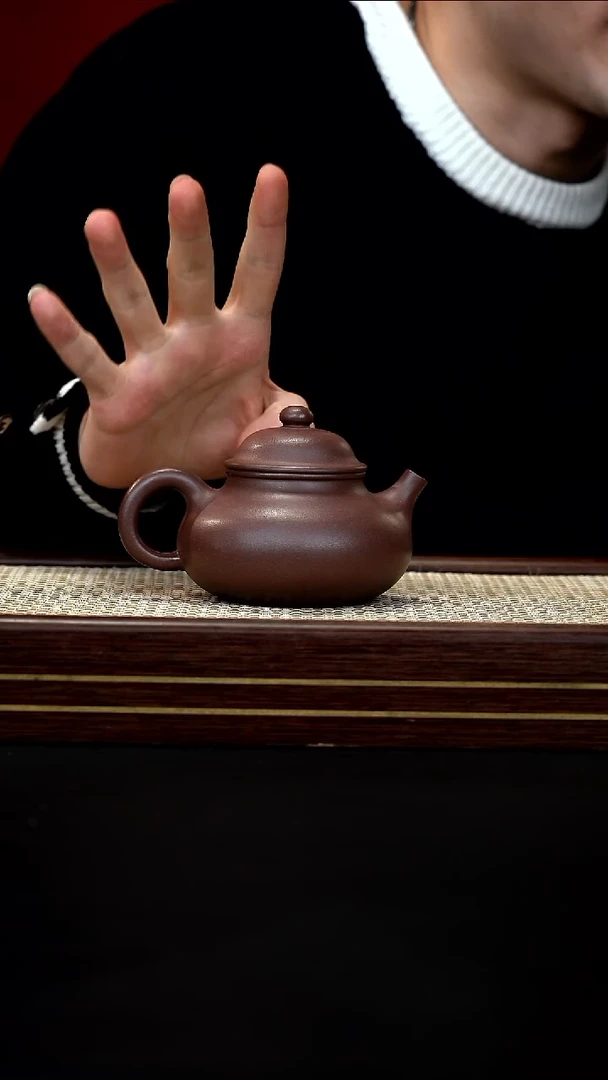 茶壶紫砂MXW紫茄泥 容天