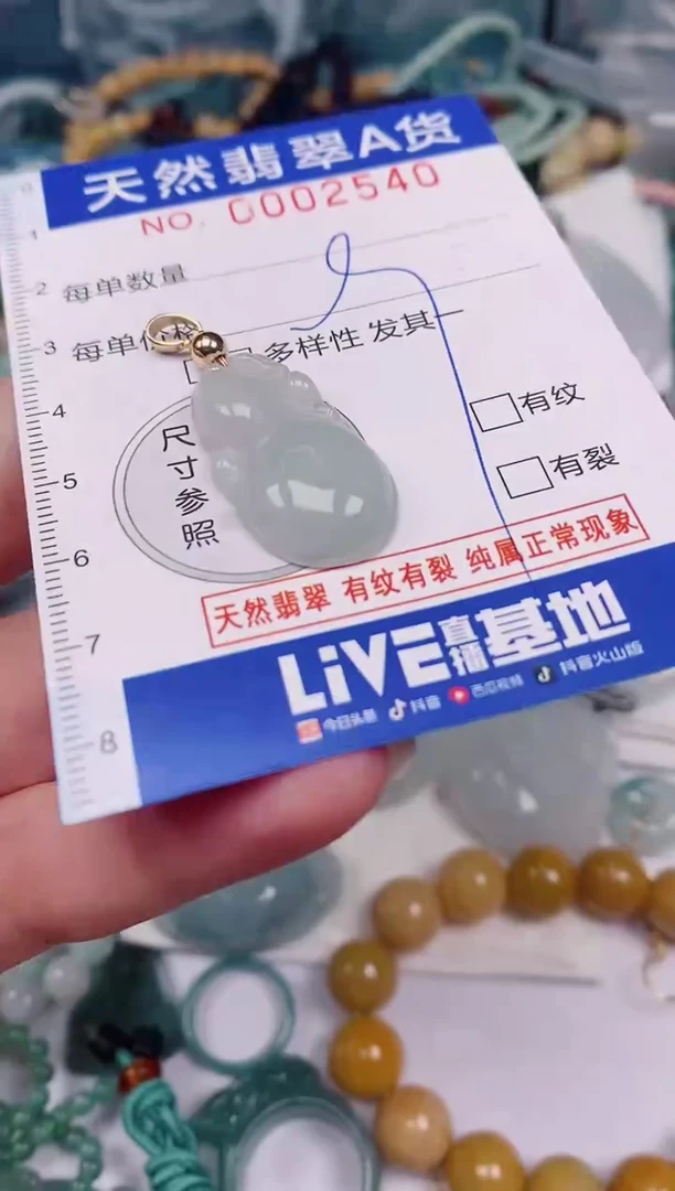 颈饰未镶嵌翡翠00002540