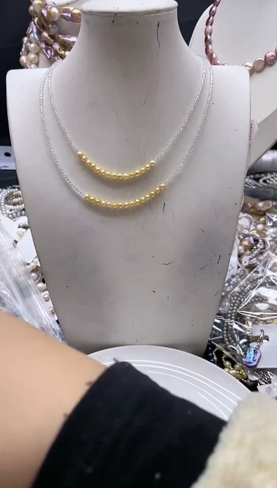 颈饰未镶嵌淡水珍珠1