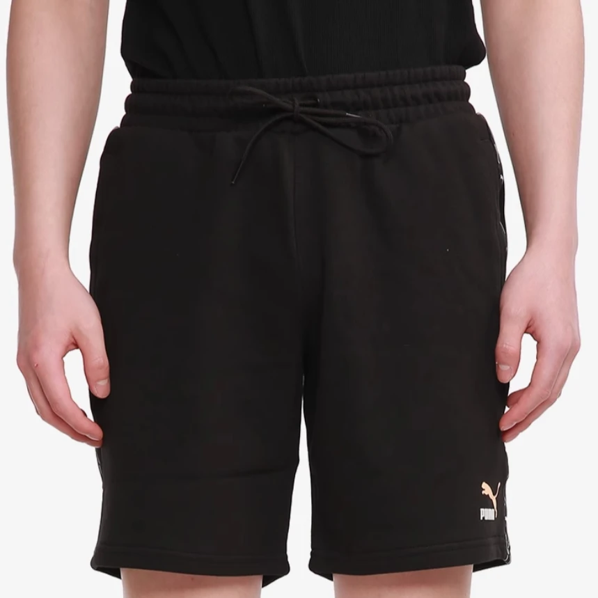 PUMA/彪马短裤正品男子串标透气针织休闲运动五分裤 532662-51