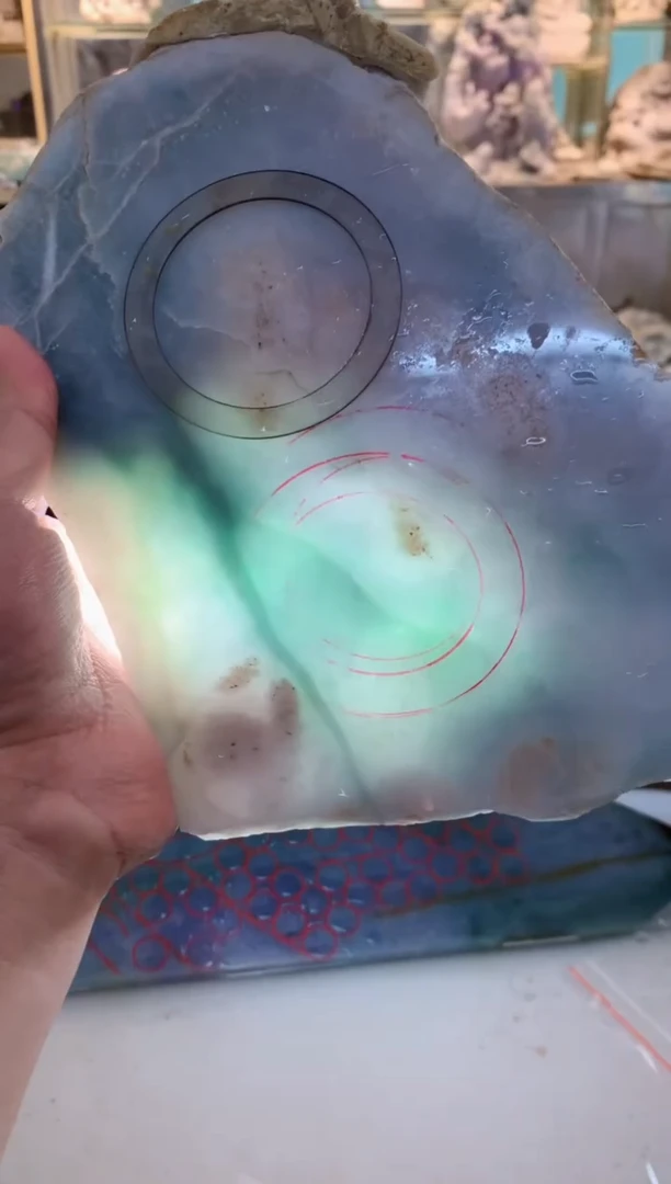 翡翠未镶嵌颈饰0朗0翡翠珠宝378