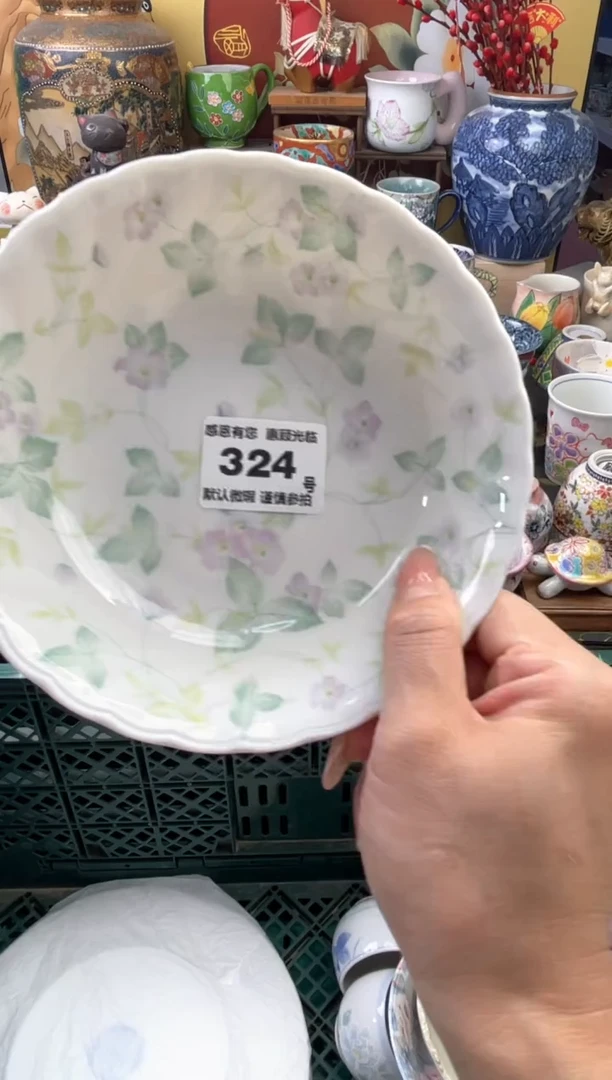 瓷片顺**儿324号六六工艺品瓷器