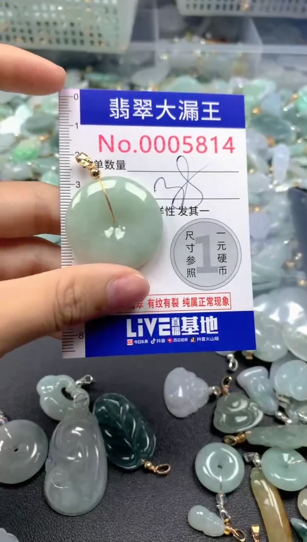 颈饰未镶嵌翡翠5814