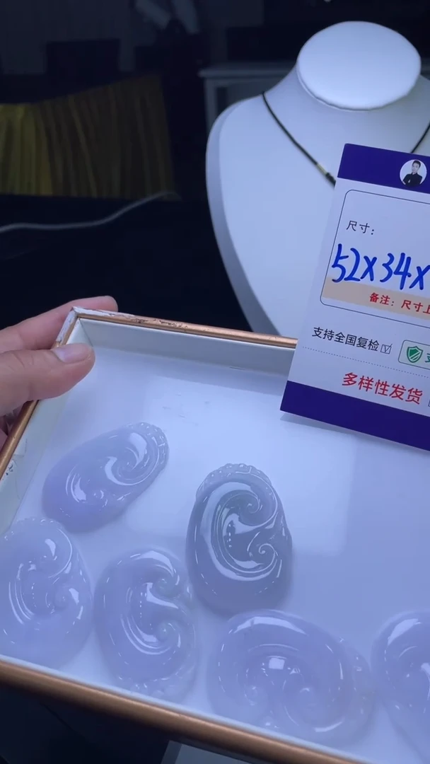 未镶嵌挂件翡翠FL1119012/多样性发其一