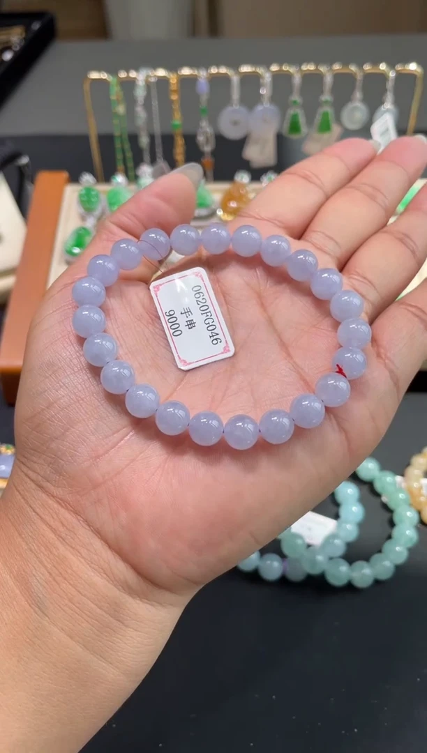 未镶嵌手串翡翠0620FG046