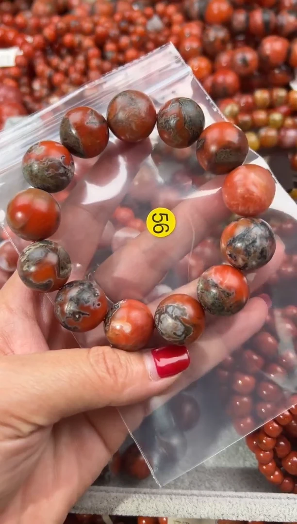 未镶嵌手串南红玛瑙17+