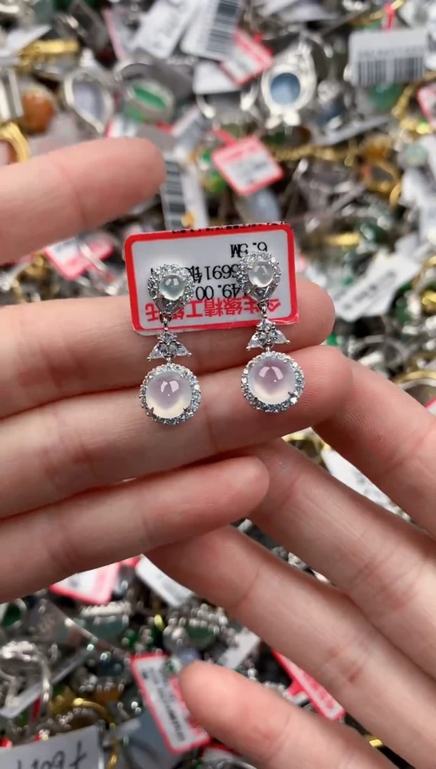 银S925镶嵌戒指翡翠333     8