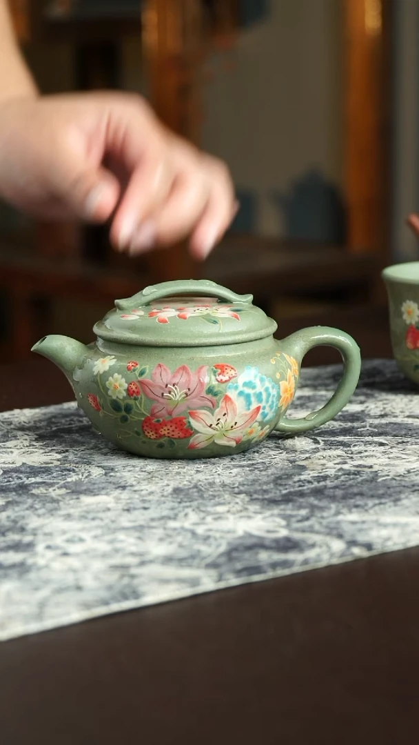 茶杯紫砂47号宜兴紫砂原矿作品