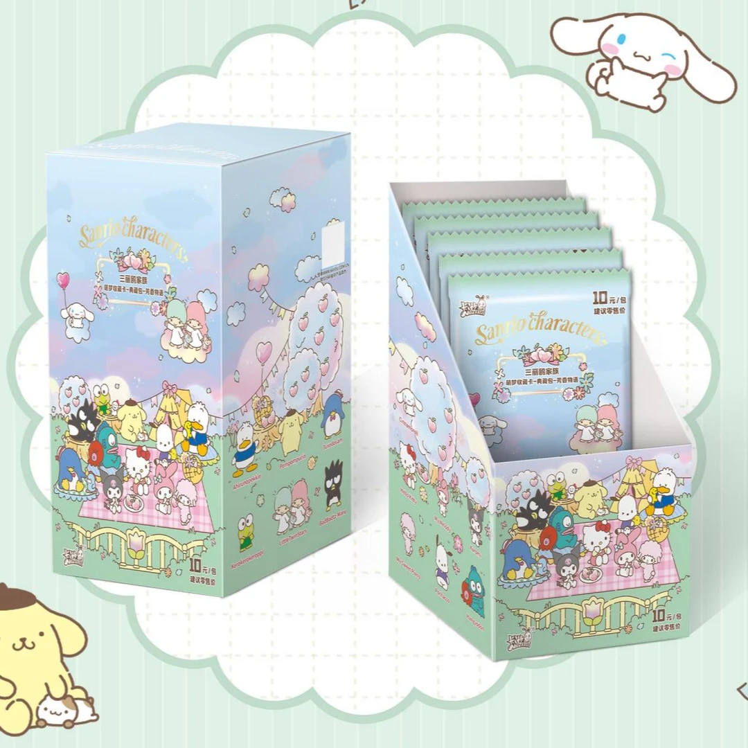 卡游【玩法合集】三丽鸥家族萌梦收藏卡典藏包芳香物语（拆包代拆）