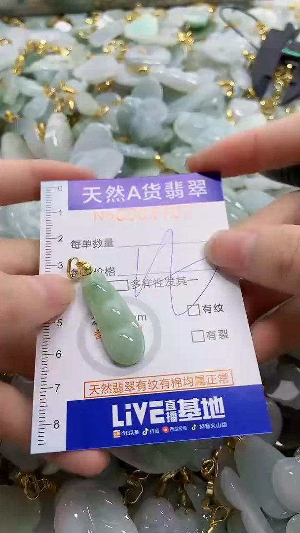 颈饰未镶嵌翡翠天然A货翡翠