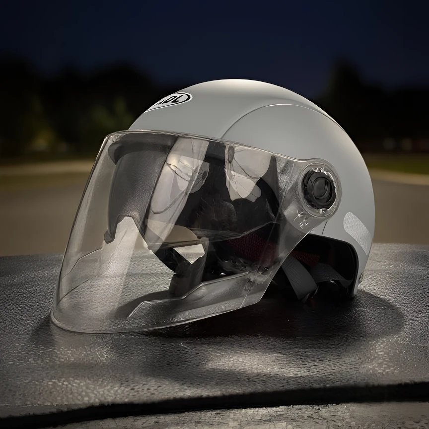 【XALD】3C认证新国标夏天骑行防紫外线双镜片头盔男女四季通用透气