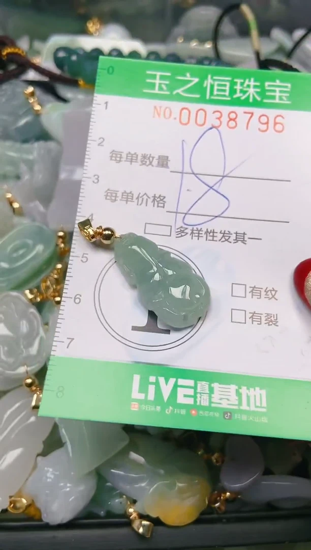 【闪购商品】翡翠颈饰未镶嵌闪购0038796