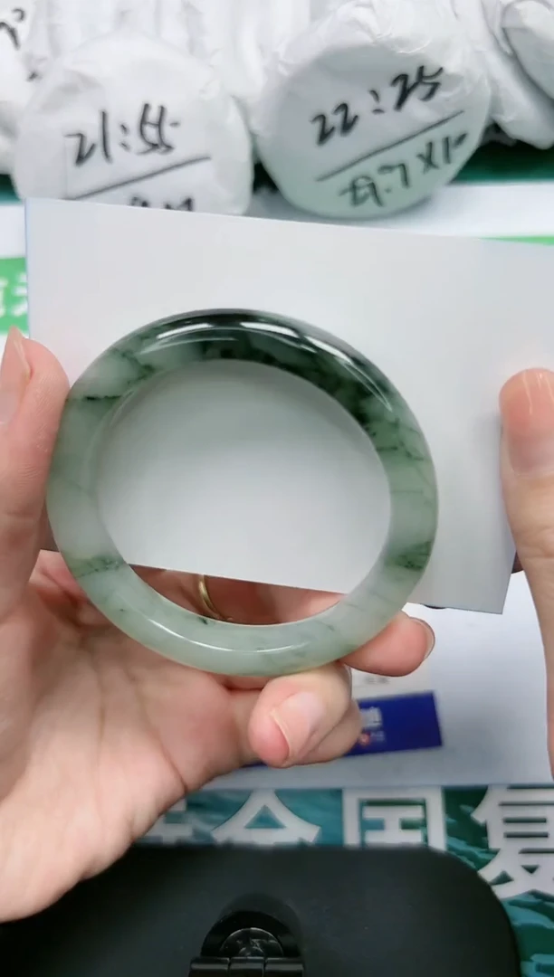 【闪购商品】石英质玉手镯合金K149-55