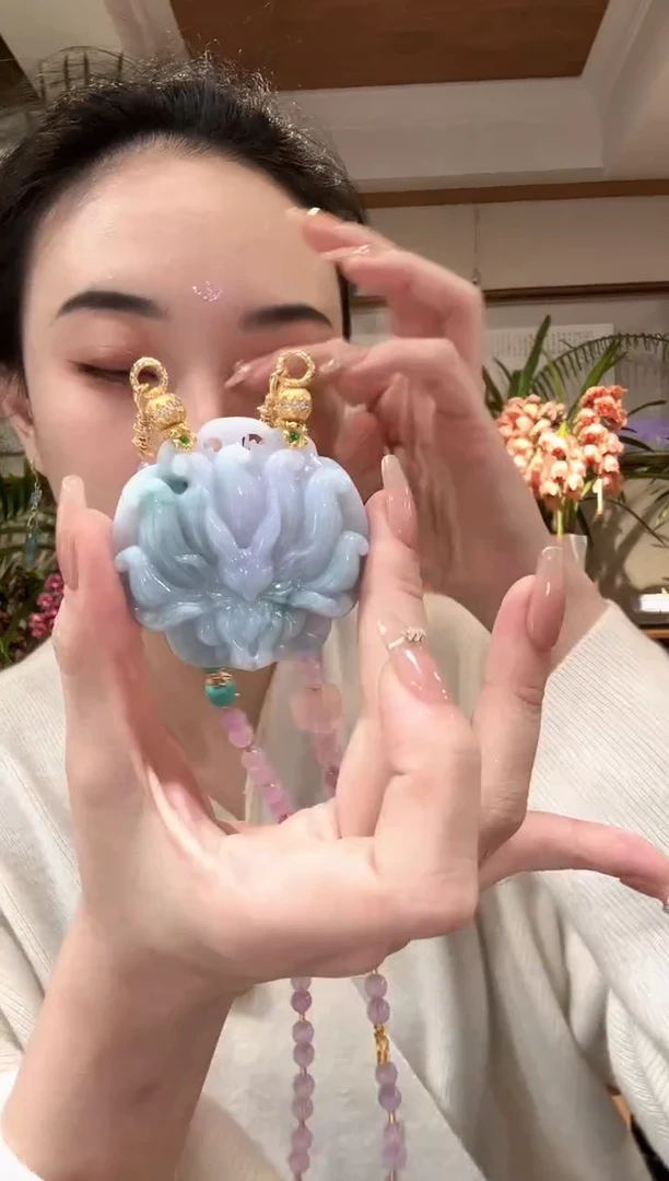 【闪购商品】翡翠颈饰未镶嵌国风