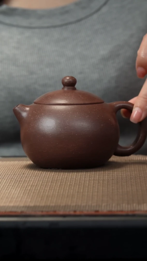 茶壶紫砂梨皮紫泥西施240cc