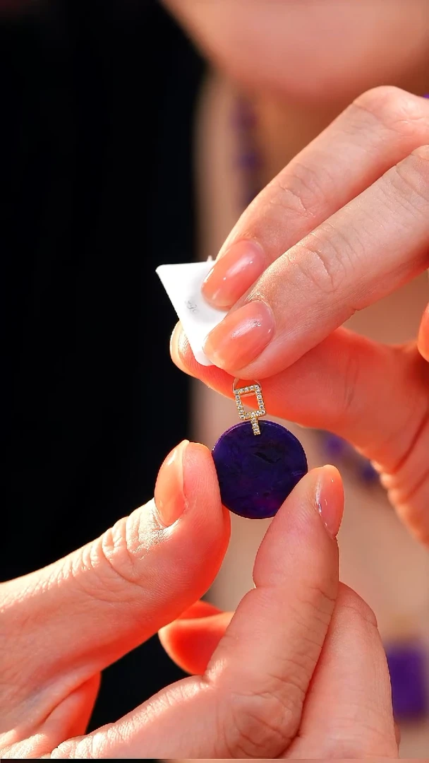 苏纪石（舒俱来）未镶嵌颈饰AZB6088