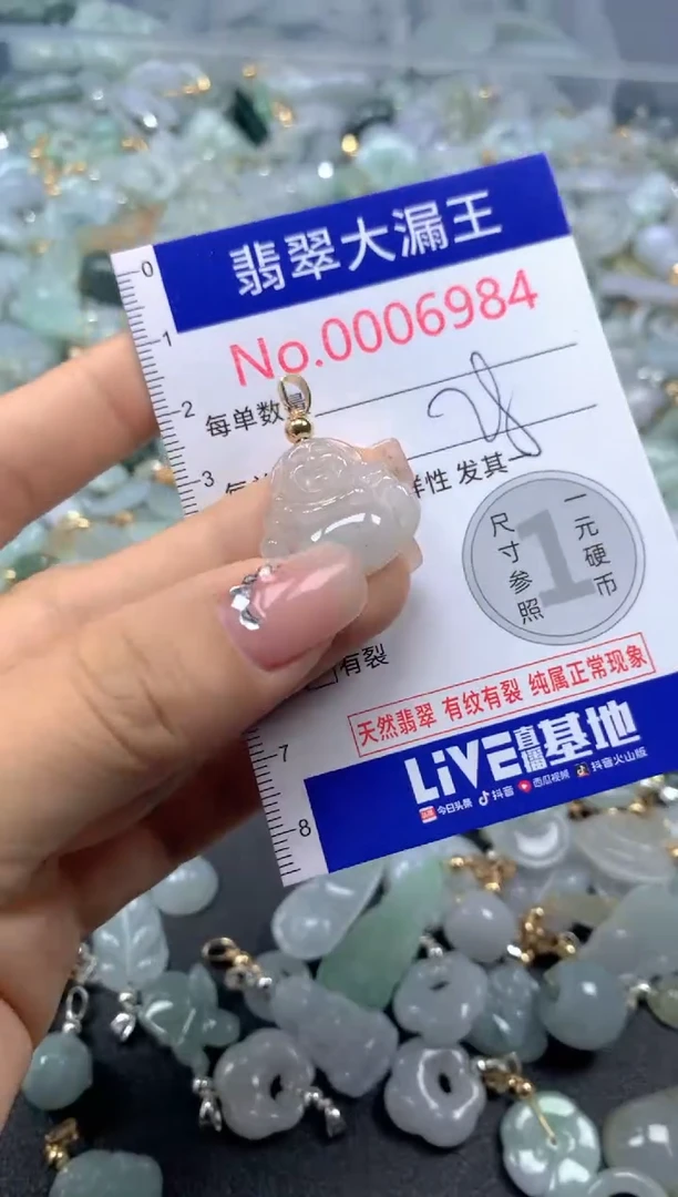 颈饰未镶嵌翡翠6984