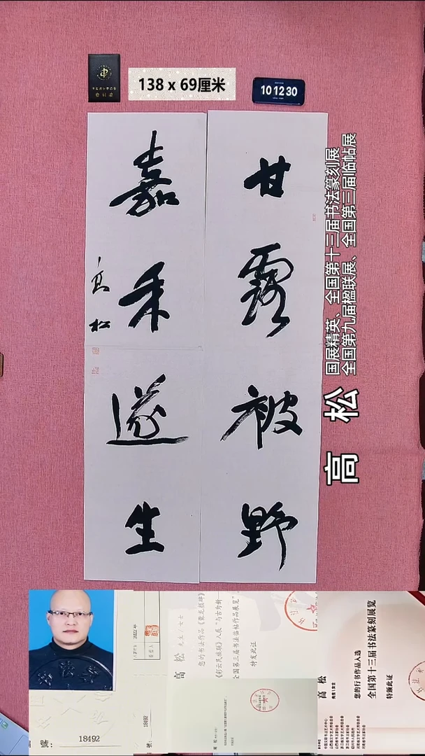 书法224    高老师书法作品