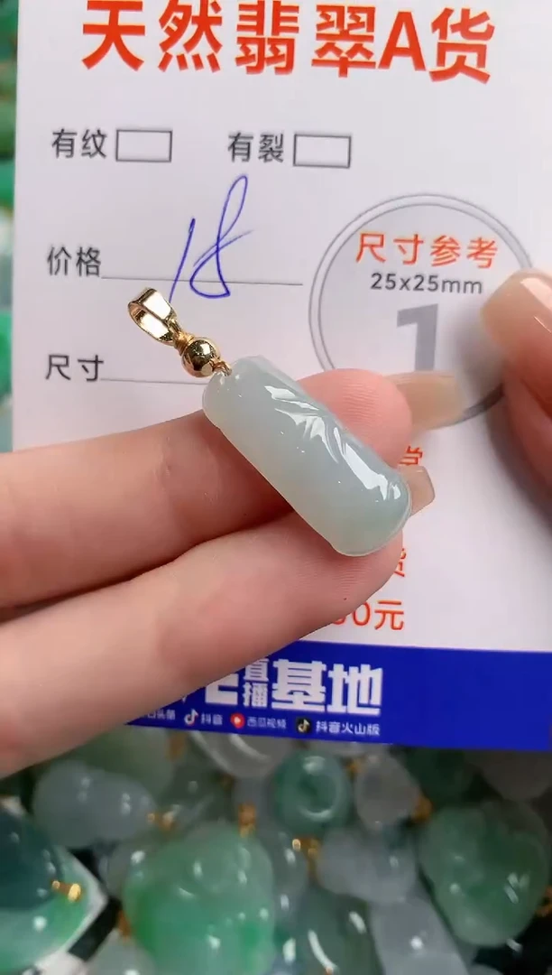 翡翠未镶嵌颈饰23000065