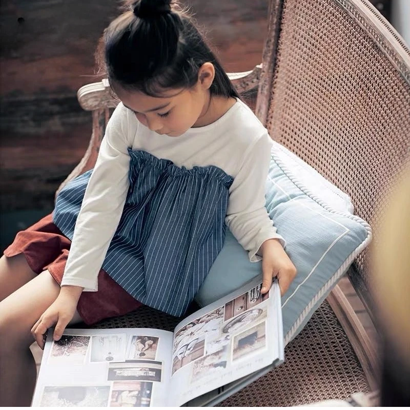 31261时尚春季高领打底T恤藏青色