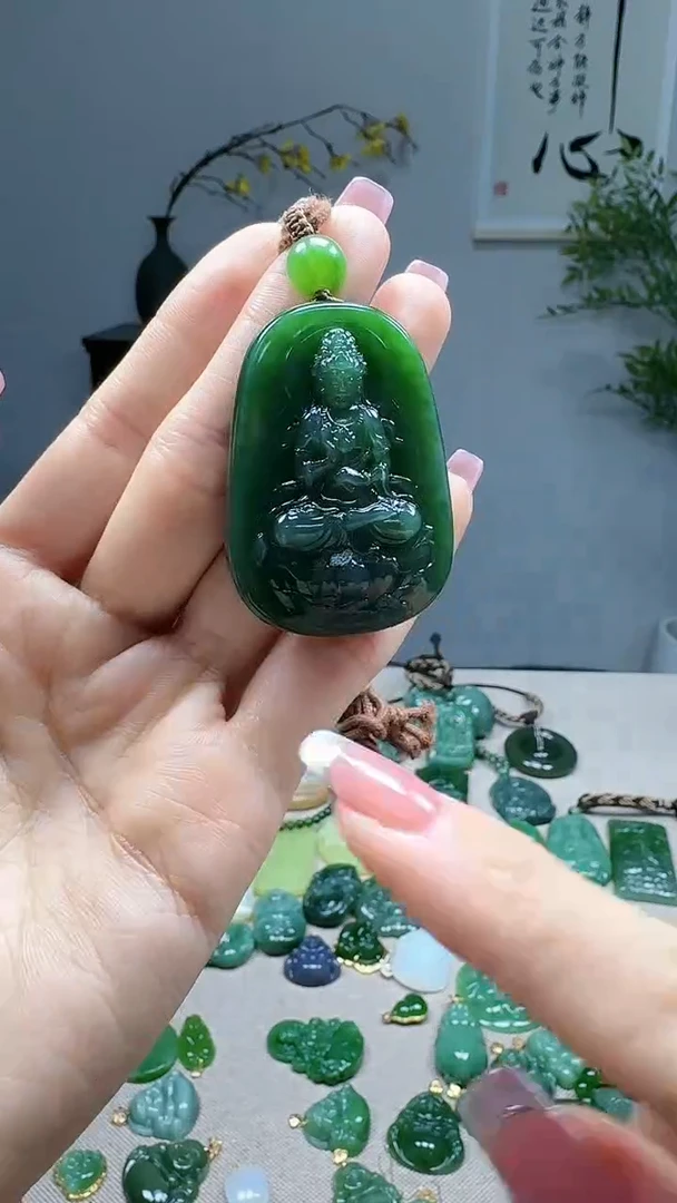未镶嵌和田玉挂件1