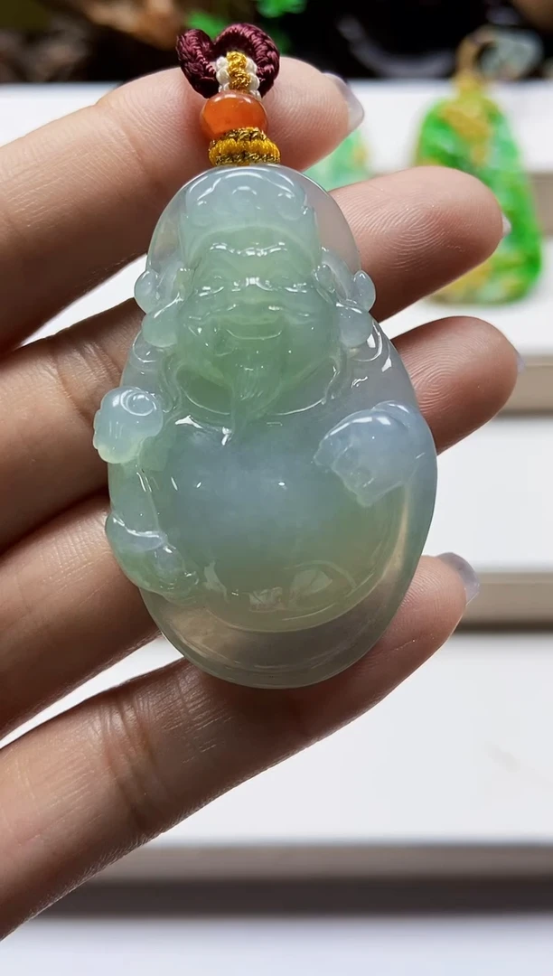 颈饰未镶嵌翡翠翡翠A货