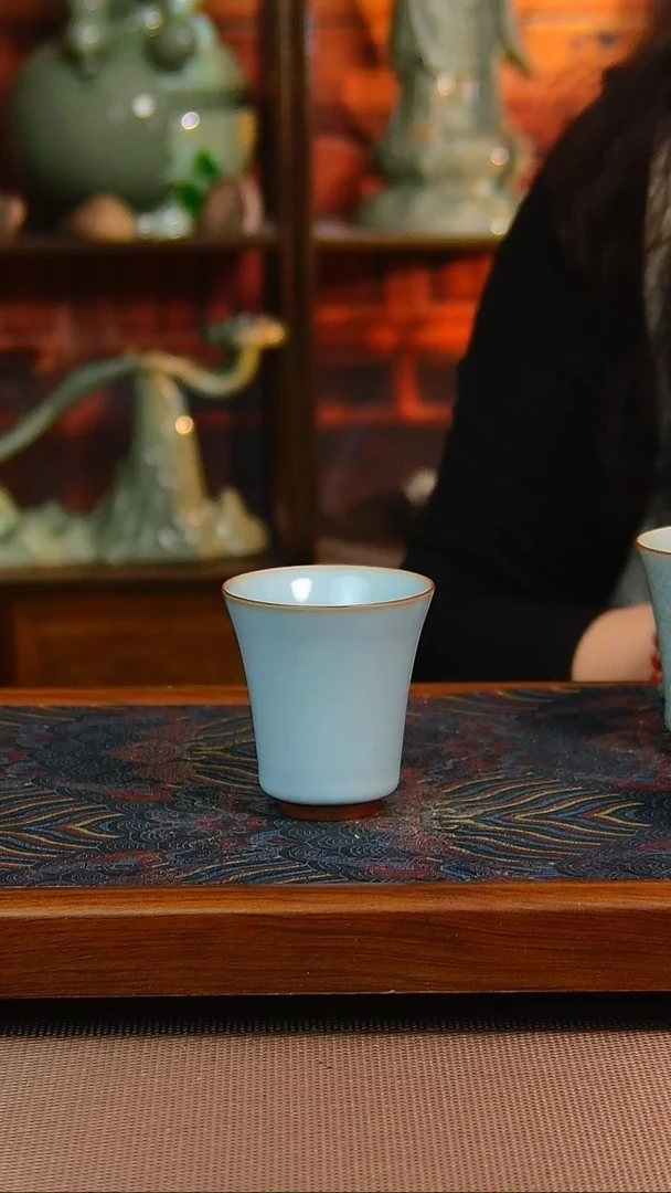 【闪购商品】原矿汝瓷福利单杯