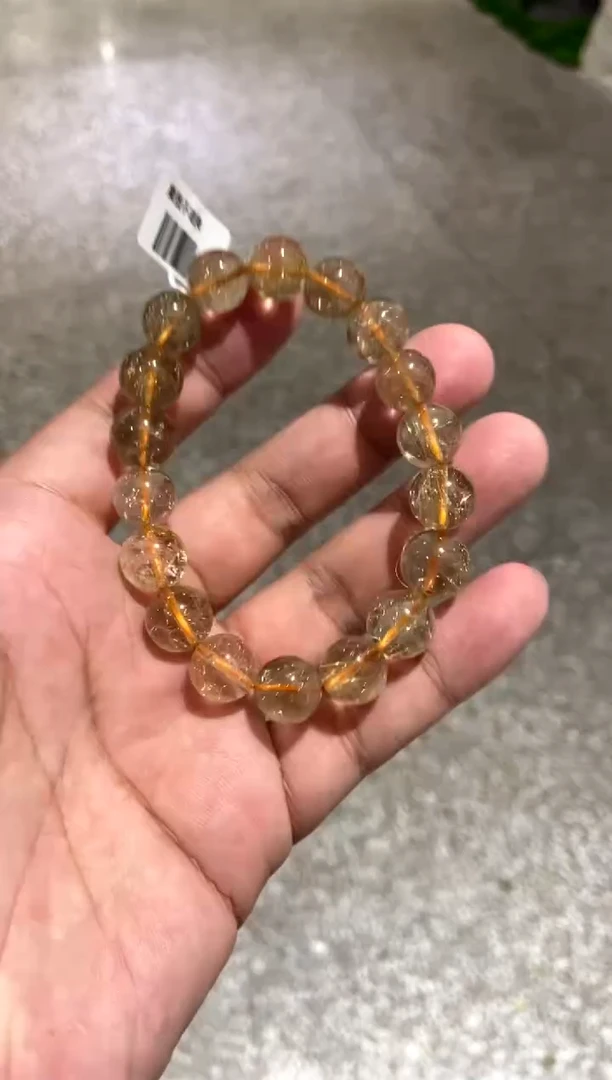 【闪购商品】水晶947-未镶嵌金发细闪11mm+