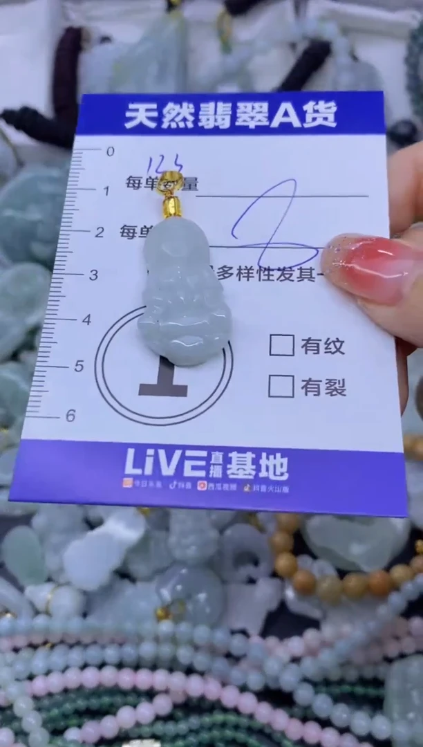 颈饰未镶嵌翡翠天然翡翠A货批量多样性发一件