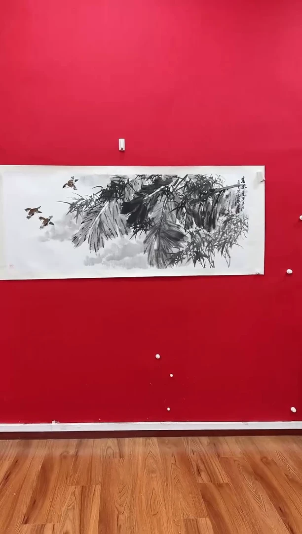 国画z天津人美-汪军书国画12平尺