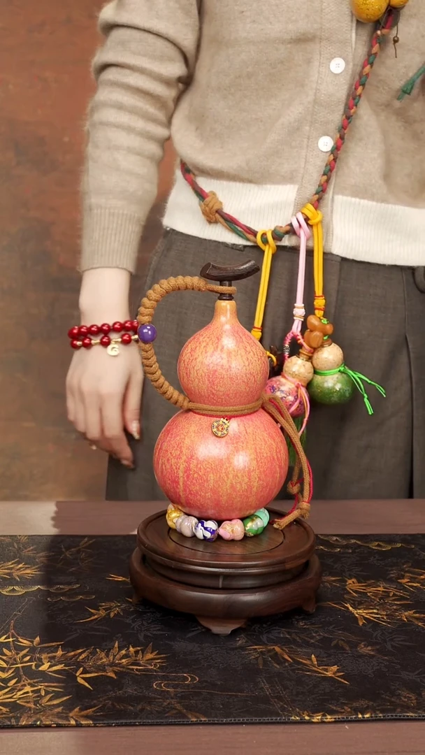 34--精品大漆酒葫芦-----128