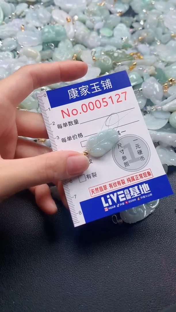 颈饰未镶嵌翡翠5127