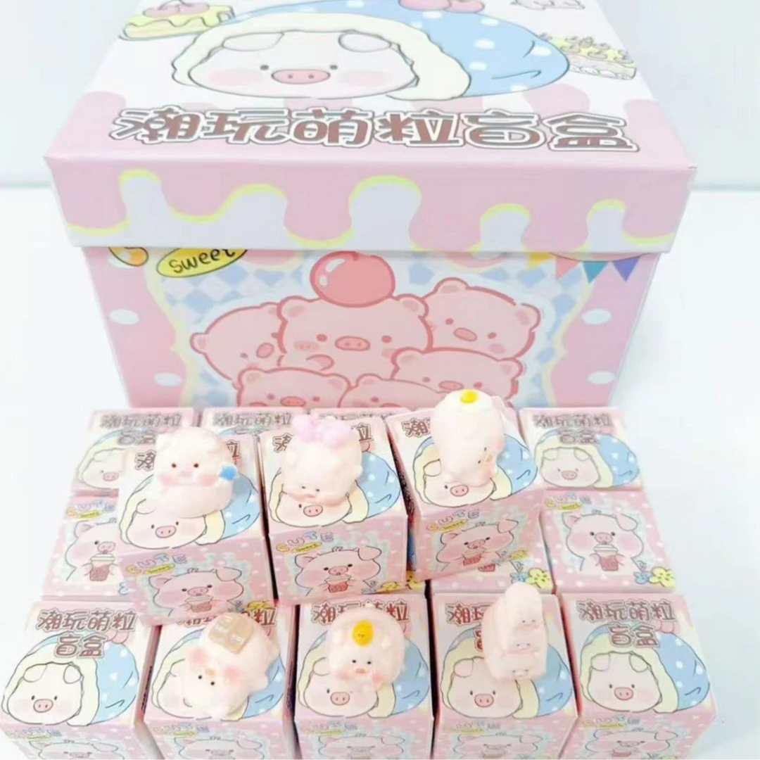 【连连看】新款猪猪萌粒潮玩系列可爱手办