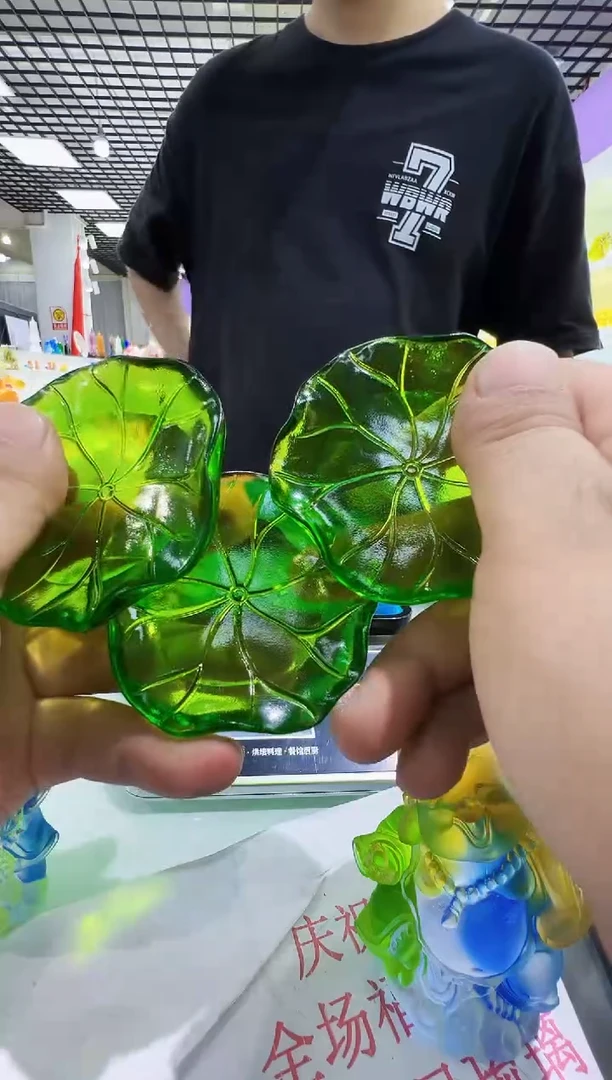 手工艺品琉璃古法琉璃3 个摆件