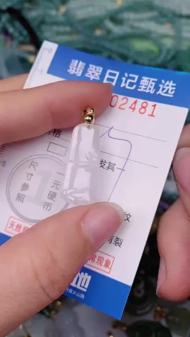 【闪购商品】翡翠颈饰未镶嵌00002481