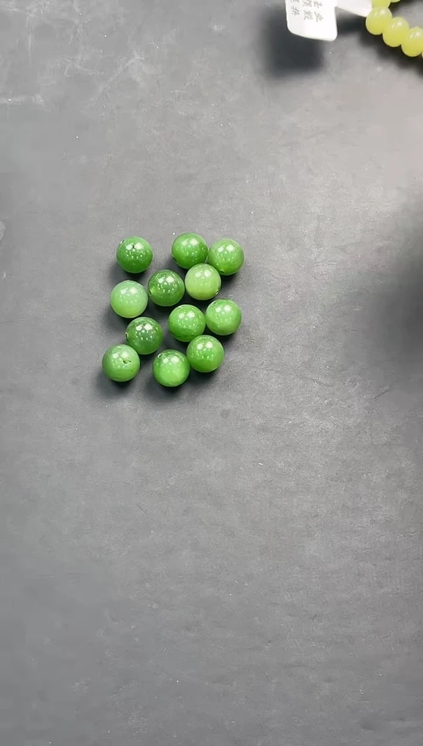 未镶嵌手串和田玉木*鑫碧玉单珠补发（直发）