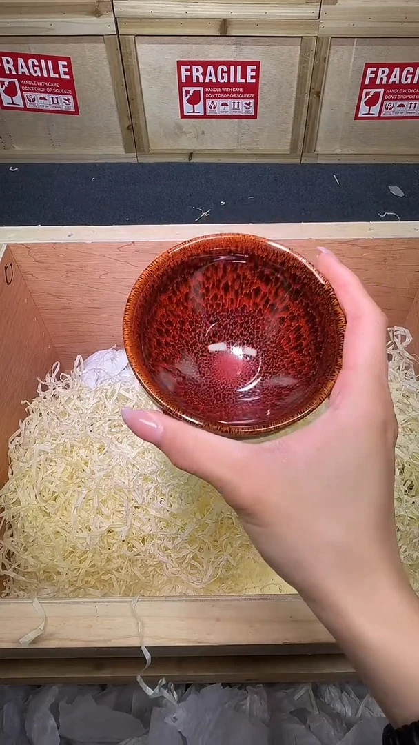 茶盏红鹧鸪将军茶盏主人杯