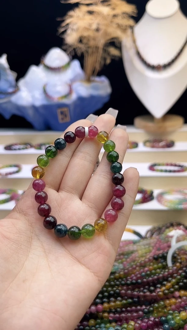 【闪购商品】碧玺/未镶嵌mm+碧玺单圈多样性发货