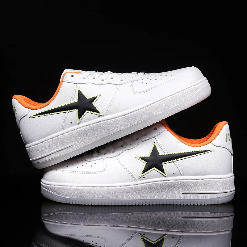 春夏透气百搭男女鞋小白鞋低帮百搭时尚休闲鞋潮流潮鞋情侣春季