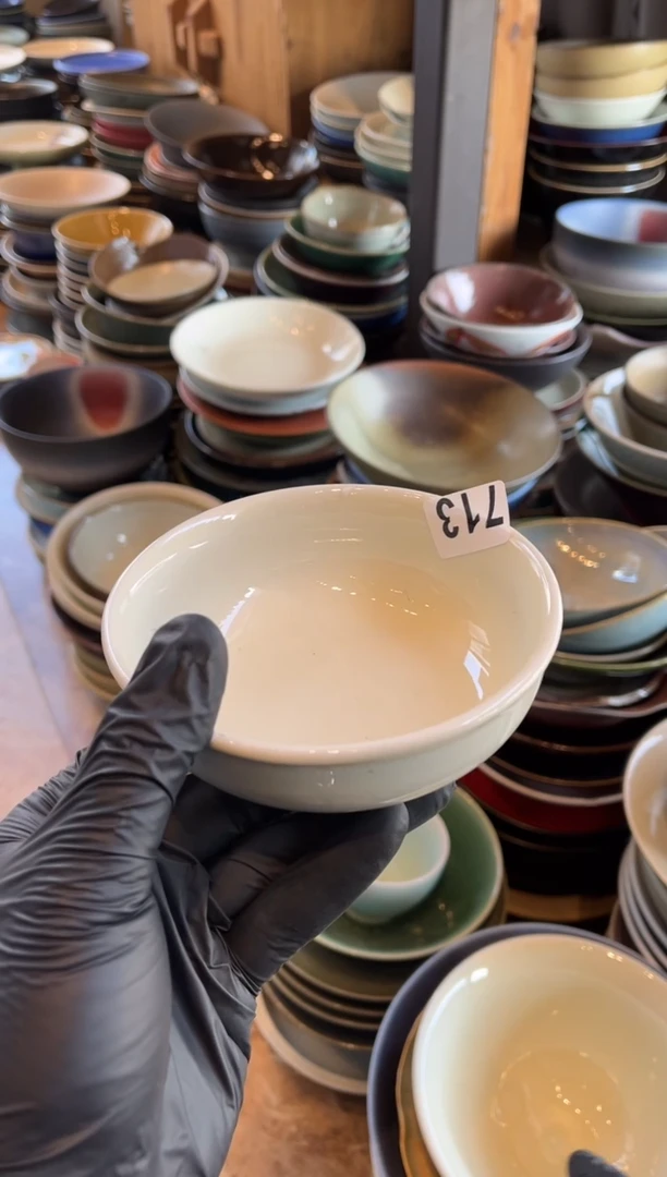 【闪购商品】瓷片713 微瑕定白小碗1个