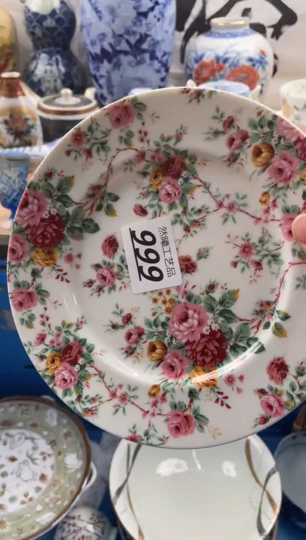 【闪购商品】瓷片999然曦海外工艺品***