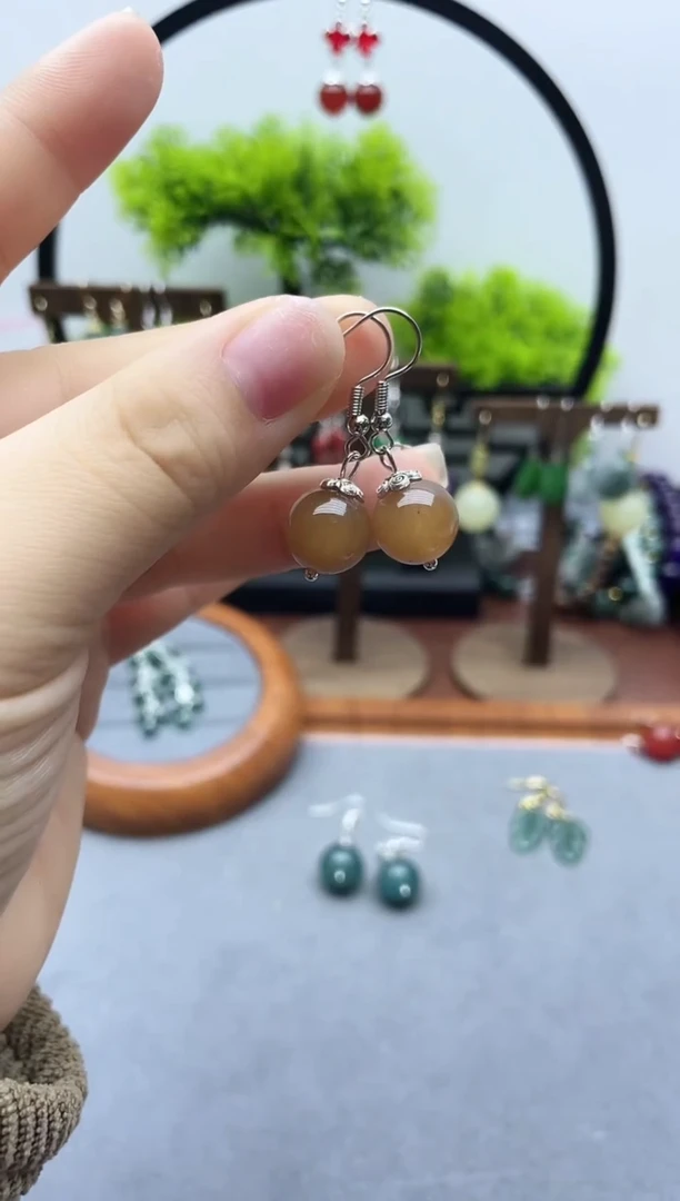 未镶嵌和田玉耳饰002000