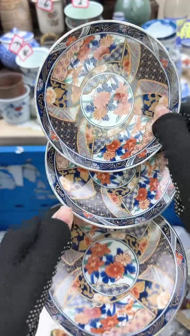 【闪购商品】瓷片中古瓷器满18包邮一单一付