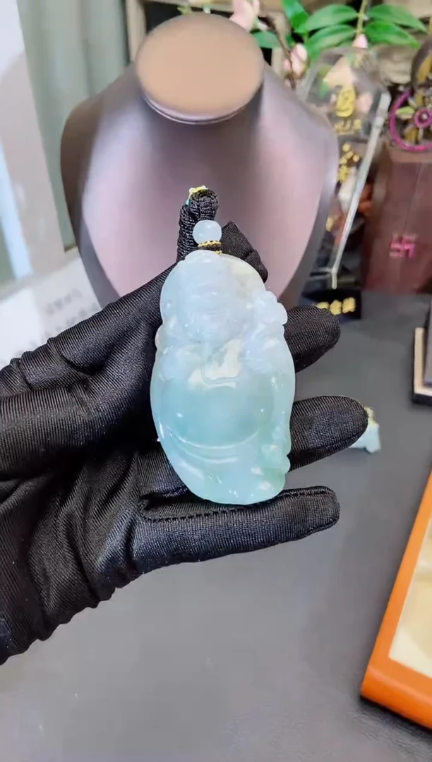 颈饰未镶嵌翡翠缅甸天然翡翠