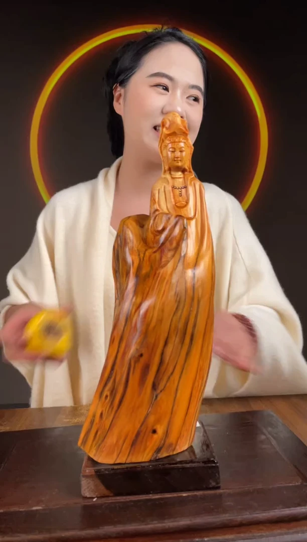 柏木（崖柏）手工摆件,先抢先得! 编号:92