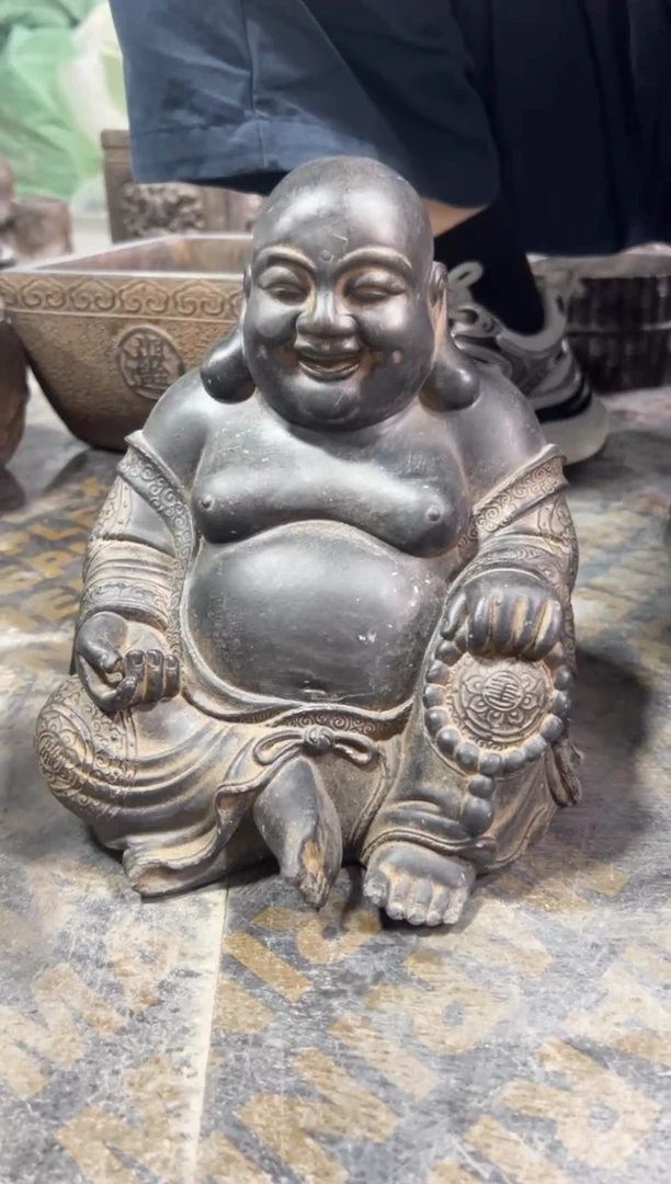 陶土【火山泥】大肚佛